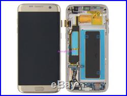 LCD Display Touch Screen Digitizer+Frame For Samsung Galaxy S7 Edge G935F+cover