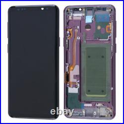 LCD Display Touch Screen Digitizer + Frame For Samsung Galaxy S9 Plus OEM Purple