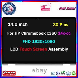 LCD Touch Screen Digitizer Assembly 14.0 for HP Chromebook x360 14c-cc0013dx