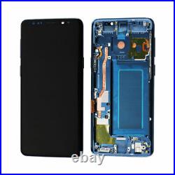 LCD Touch Screen Display Digitizer Assembly+Frame For Samsung Galaxy S9 S9 Plus