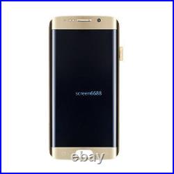Lcd Display Touch Screen Ricambio Per Samsung Galaxy S7 edge SM-G935F G935 Oro