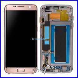 Lcd Display Touch Screen+Telaio Per Samsung Galaxy S7 Edge SM-G935F Rose Gold