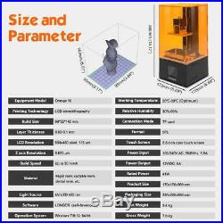 Longer LCD Orange 10 3D Printer DIY Kit with 2.8 Color Touch Screen 98x55x140mm