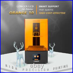 Longer Orange 10 Resin 3D Printer LCD with 2.8 Color Touch Screen 98x55x140mm