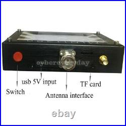 Mini1300 HF/VHF/UHF Antenna Analyzer 0.1-1300MHz with 4.3Inch TFT LCD Touch Screen