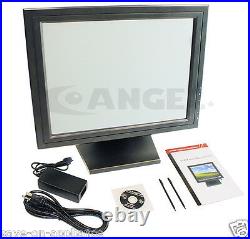 NEW 15 Touch Screen POS TFT LCD TouchScreen Monitor Retail Kiosk Restaurant Bar