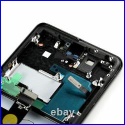 New OEM Samsung Galaxy S21 Ultra Silver LCD Touch Screen with Frame G998
