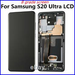 OEM For Samsung Galaxy S20 Ultra 5G G988 LCD Touch Screen Digitizer Frame (B)