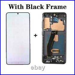 OEM For Samsung S20+ S20 Plus LCD Display Screen Touch Glass Digitizer Frame(A)