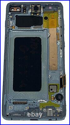 OEM LCD ASSEMBLY WITH FRAME COMPATIBLE FOR SAMSUNG GALAXY S10 PLUS Blue -B
