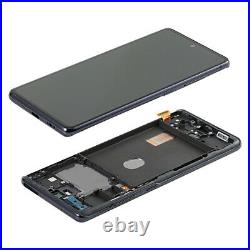 OEM LCD Display Touch Screen Assembly+Frame For Samsung Galaxy S20 FE G780 Navy