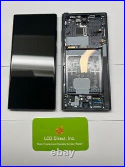 OEM Samsung Galaxy S22 Ultra S908U AMOLED LCD Touch Screen With Frame (B+)