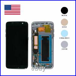 OLED Display For Samsung Galaxy S7 Edge G935F LCD Touch Screen Replacement+Frame