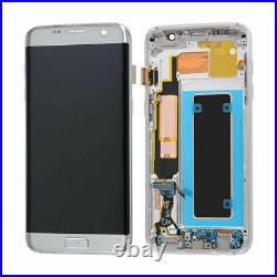 OLED Display For Samsung Galaxy S7 Edge G935F LCD Touch Screen Replacement+Frame