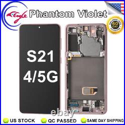 OLED Display LCD Touch Screen Assembly for Samsung Galaxy 21 4/5G Phantom Violet