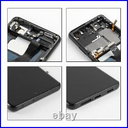 OLED Display LCD Touch Screen+Black Frame For Samsung Galaxy S21 Ultra 5G G998