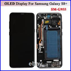 OLED Display LCD Touch Screen Digitizer For Samsung Galaxy S8+ Plus G955 Black
