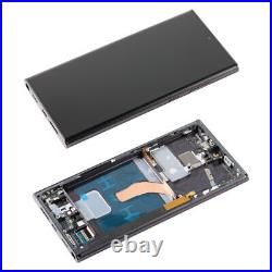 OLED Display LCD Touch Screen For Samsung Galaxy S22 Ultra 5G S908B S908E Black