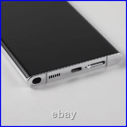 OLED Display LCD Touch Screen for Samsung Galaxy S22 Ultra S908B/E withWhite Frame