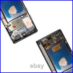 OLED For Samsung Galaxy Note 20 5G N981 4G N980 LCD Touch Screen Assembly Frame