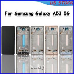 OLED/LCD Display Touch Screen Digitizer±Frame For Samsung Galaxy A53 5G SM-A536
