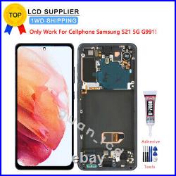 OLED Only For Samsung Galaxy S21 5G G991 LCD Touch Screen Replacement Frame