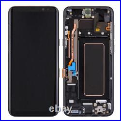 OLED Screen LCD Display Touch Digitizer +Frame for Samsung Galaxy S8 Plus G955U
