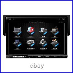 Power Acoustik Oversized 7 Detach Touch Screen Receiver TFT/LCD DVD AM/FM Blue