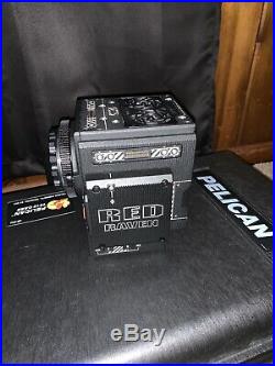 RED RAVEN 4.5K DSMC2 CAMERA WithLCD TOUCH SCREEN/VLOCK/REDBRICKS VERY LOW HOURS
