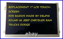 REPLACEMENT 7 LCD DIGITIZER TOUCH-SCREEN FOR Uconnect Radios VP2 2018-2022