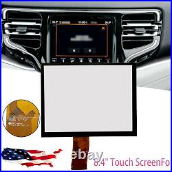 Replacement Touch-Screen without LCD for 8.4 Radio Navigation RAM DODGE JEEP
