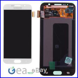 SAMSUNG Display LCD Originale + Touch Screen Per Galaxy S6 SM-G920F Bianco