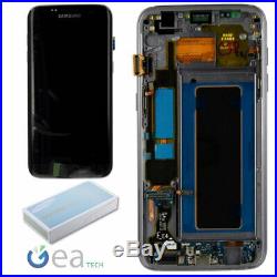SAMSUNG Display LCD Originale + Touch Screen Per Galaxy S7 Edge G935F Nero Black