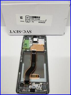 SAMSUNG Galaxy S20 plus Gray LCD Touch Screen Digitizer Frame G985 OEM NEW G986