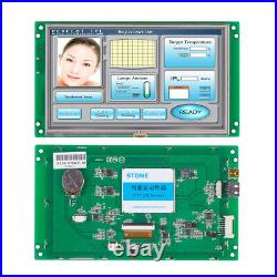 STONE 7 Inch HMI TFT LCD Module LCD Touch Screen Display with RS232/RS485/TTL