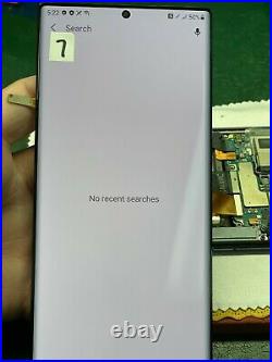 Samsung Galaxy Note 20 Ultra N986u LCD Touch Screen Digitizer Bronze Frame Spot