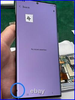 Samsung Galaxy Note 20 Ultra N986u LCD Touch Screen Digitizer White Frame Spot