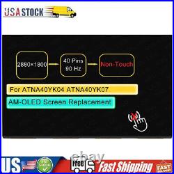 Screen Replacement for ATNA40YK04 ATNA40YK07 LCD Non-Touch Screen 2880×1800 90Hz