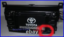 TOYOTA COROLLA Camry RAV4 REPLACEMENT 6.1 TOUCH-SCREEN MONITOR LCD GLASS PAD