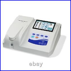 Touch Screen Semi-auto Biochemistry Analyzer 7'' Color LCD USB Thermal Printer