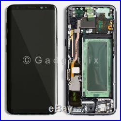 US Black Samsung Galaxy S8 G950U G950 LCD Display Touch Screen Digitizer + Frame
