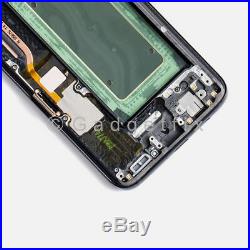US Black Samsung Galaxy S8 G950U G950 LCD Display Touch Screen Digitizer + Frame