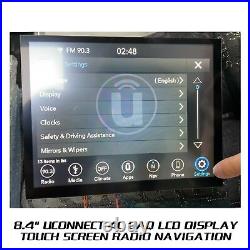 US LA084X01-SL02 17-20 8.4 Uconnect 4C UAQ LCD Touch-Screen Radio Navigation