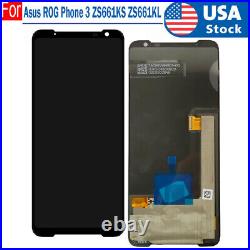 USA For Asus ROG Phone 3 ZS661KS ZS661KL OLED LCD Display Touch Screen Digitizer