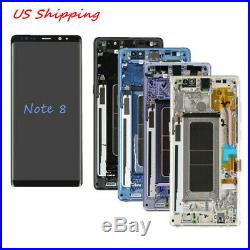 USA LCD Display Screen Touch Digitizer Frame For Samsung Galaxy note 8 N950 (B)