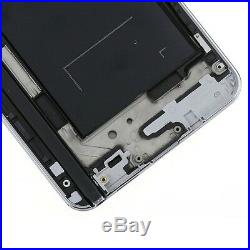White LCD Touch Screen Digitizer + Frame for Samsung Galaxy Note 3 N9005 LTE