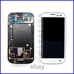 White Samsung Galaxy S3 T999 I747 LCD Touch Digitizer Screen Assembly